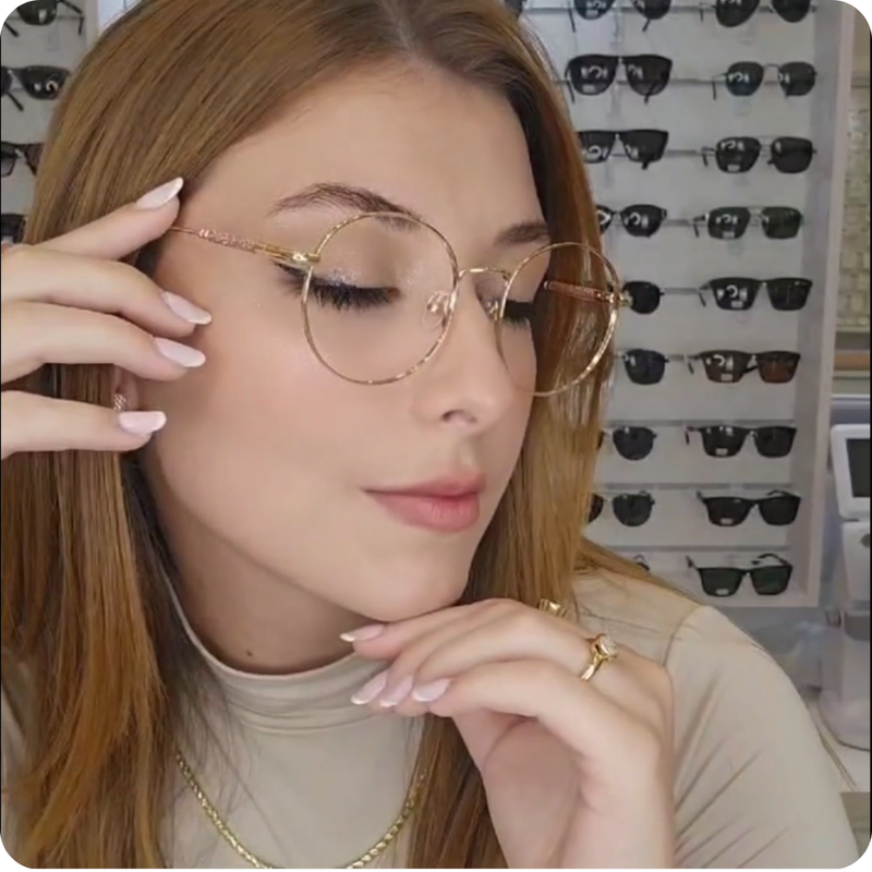 ÓCULOS DE GRAU FEMININO BEEMOVE - LUA30H 59333