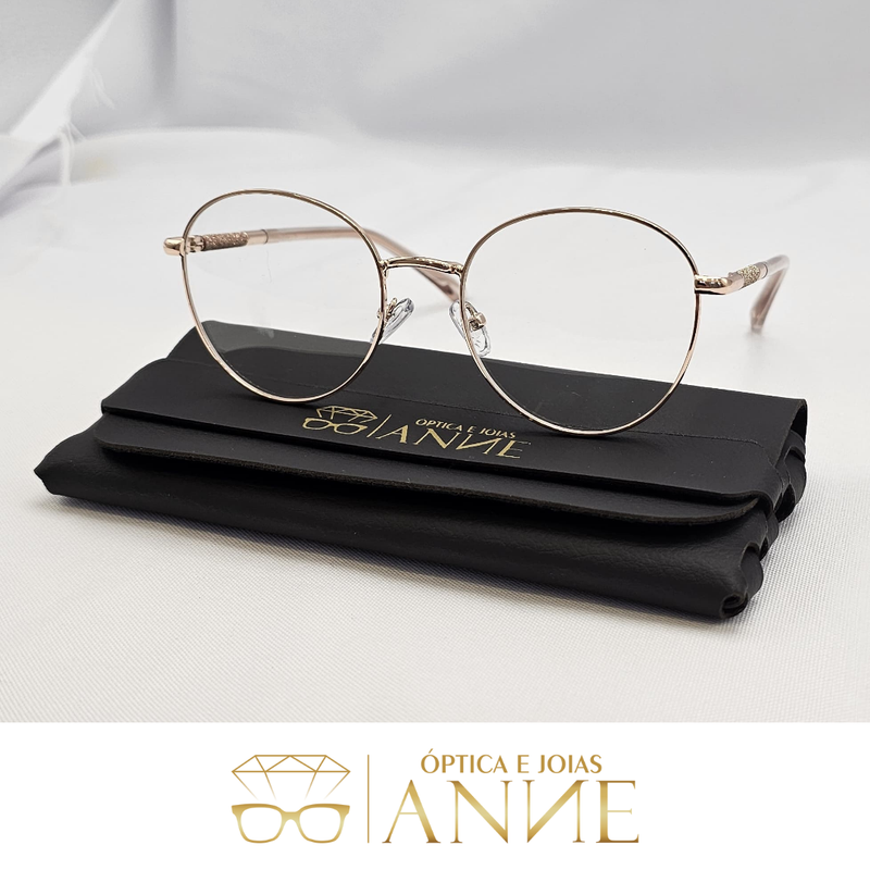 ÓCULOS FEMININO BEEMOVE ROUND GLOW FEMININA TOM30H 82124 C04