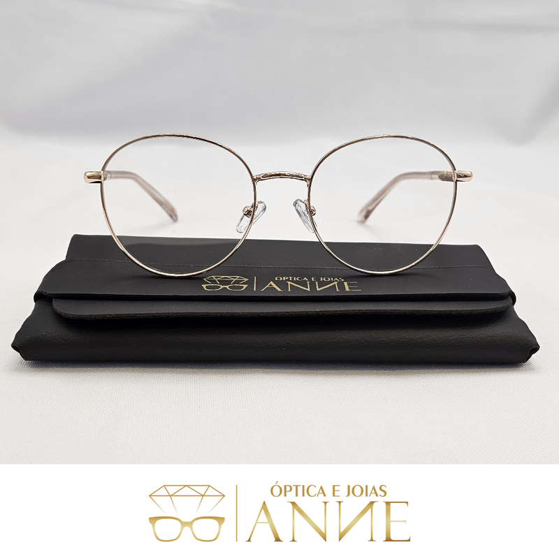 ÓCULOS FEMININO BEEMOVE ROUND GLOW FEMININA TOM30H 82124 C04