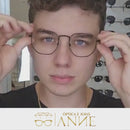 ÓCULOS DE GRAU MASCULINO BEEMOVE TITANIUM - JC9652